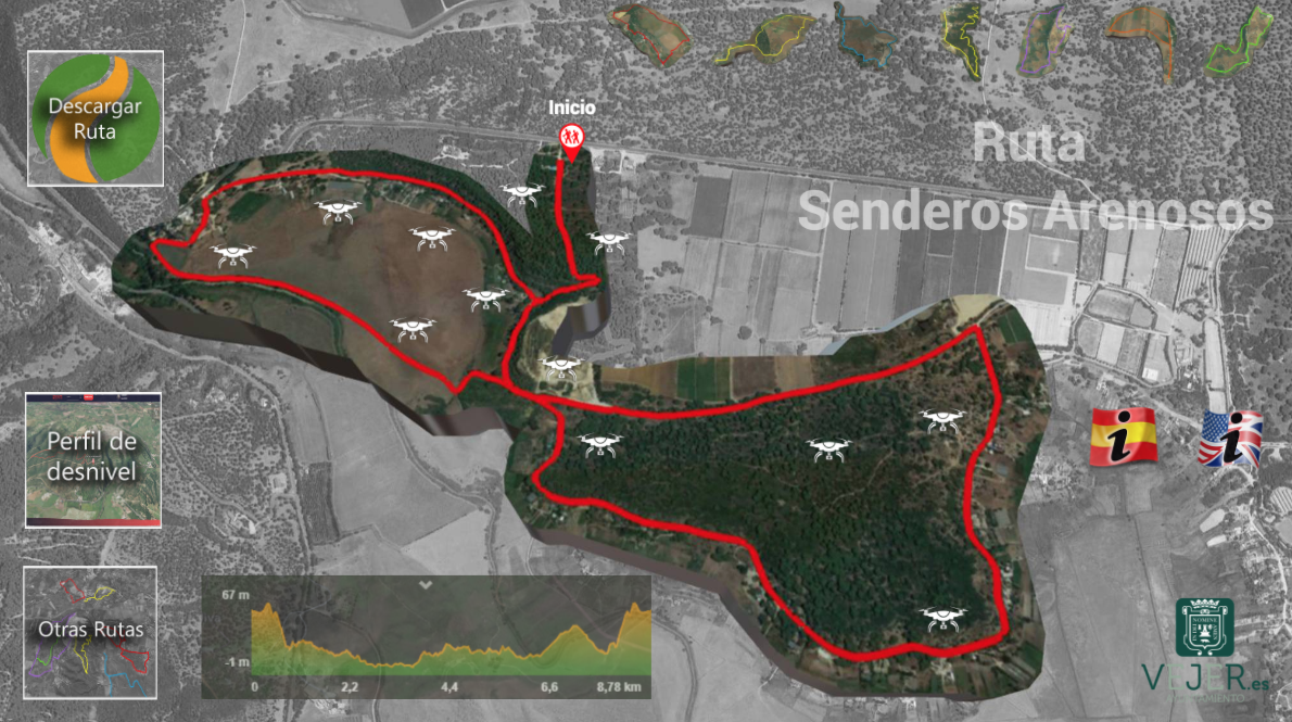 Ruta de los Senderos Arenosos, Vejer